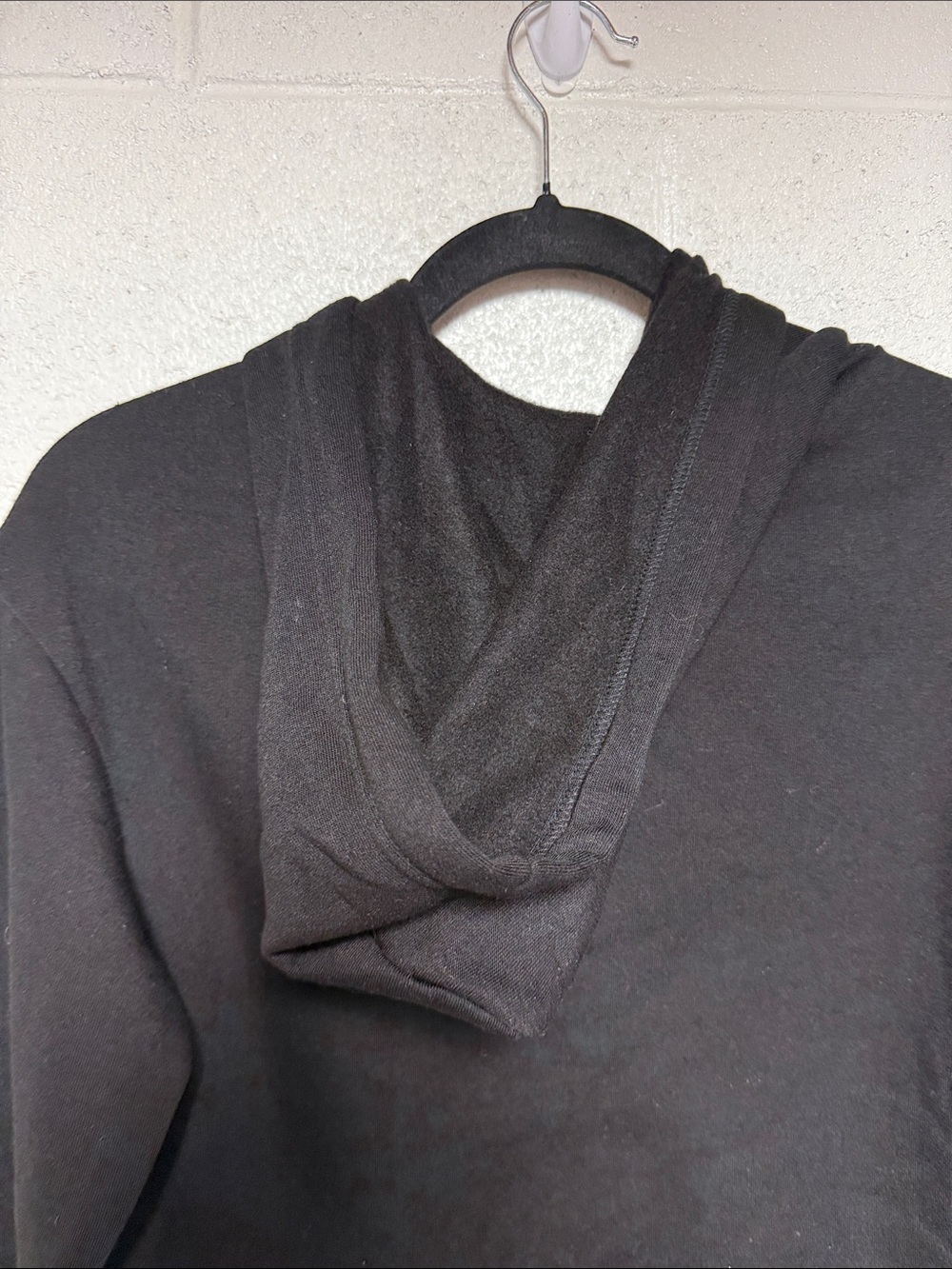 Baby Phat Cropped Black Hoodie with Logo Sz Med - Picture 12 of 12
